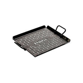13 x 12 Inch Seasoned Carbon Steel Grilling Basket