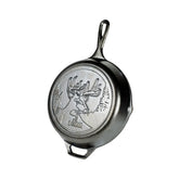 Wildlife Series™ 10.25 Inch Cast Iron Deer Skillet