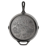 American Road Trip: 12 Inch Seasoned Cast Iron Skillet, New Jersey