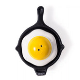 Lodge Skillet and Egg Salt and Pepper Shaker