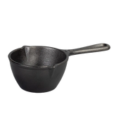 Seasoned Cast Iron Melting Pot
