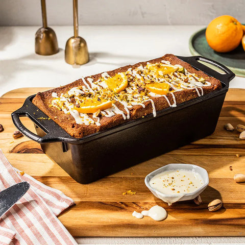 Seasoned Cast Iron Large Loaf Pan