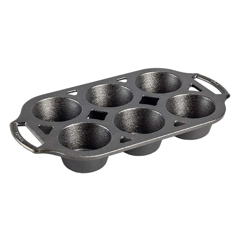 Seasoned Cast Iron Muffin Pan