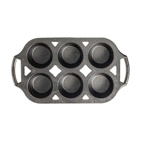 Seasoned Cast Iron Muffin Pan