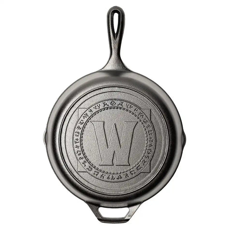 10.25 Inch Seasoned Cast Iron World of Warcraft Skillet