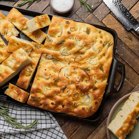 15.5 x 10.5 Inch Seasoned Cast Iron Baking Pan