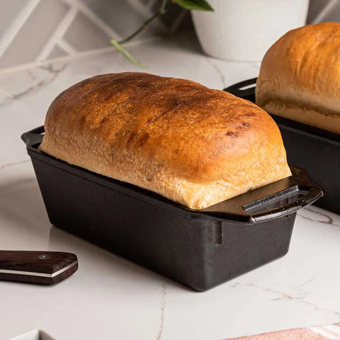 Seasoned Cast Iron Loaf Pan
