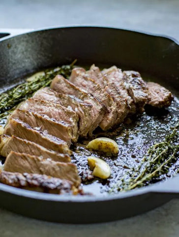 Cast Iron Dual-Handle Pan