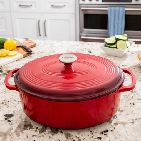 Essential Enamel Oval Dutch Oven