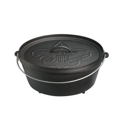 Cast Iron Boy Scout Camp Dutch Oven