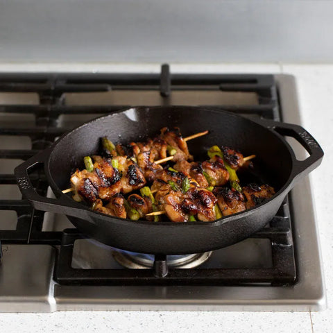 Dual Handle Cast Iron Grill Pan
