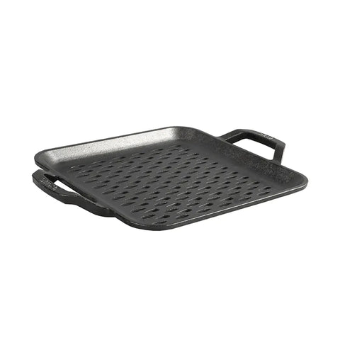 Chef Collection 11 Inch Cast Iron Square Grill Topper