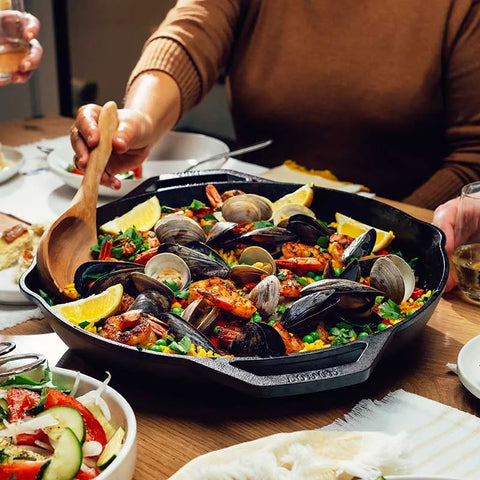 Chef Collection 14 Inch Dual Handle Skillet