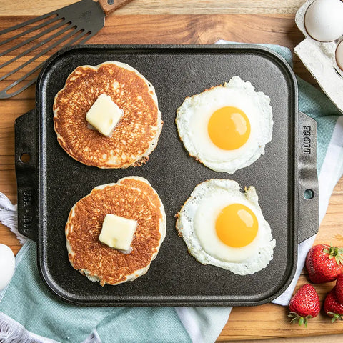 10.5 Inch Single Burner Reversible Grill/Griddle