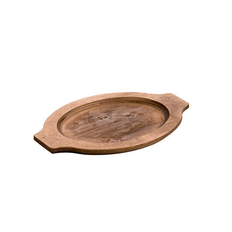 Grip Style Oval Wood Underliner