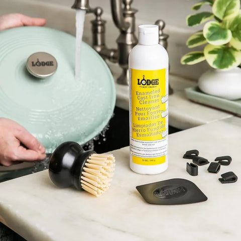 Enameled Cast Iron & Stoneware Care Kit