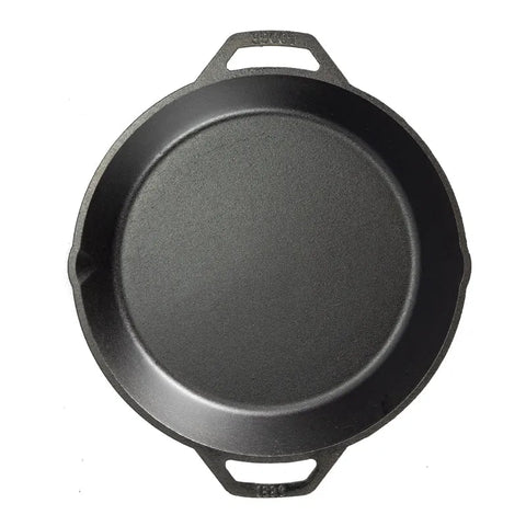 Cast Iron Dual-Handle Pan