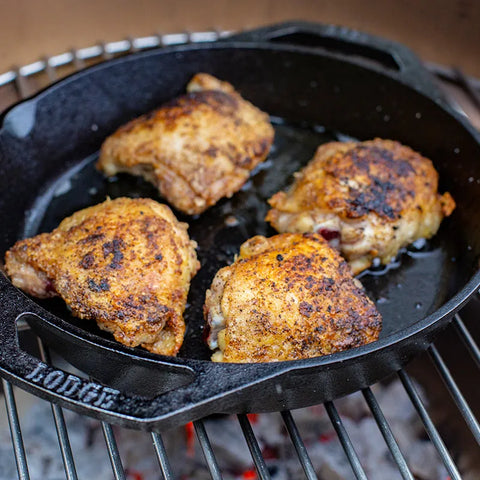 Cast Iron Dual-Handle Pan