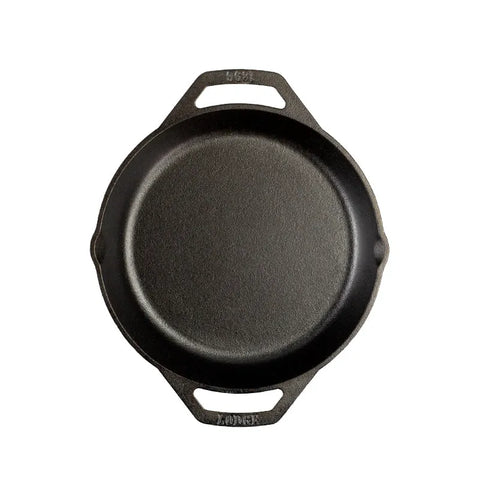 Wanderlust 10.25 Inch Cast Iron Dual Handle Camper Pan