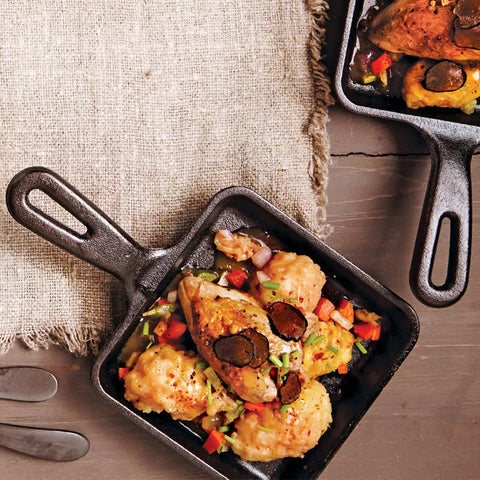 Square Cast Iron Classic Skillet